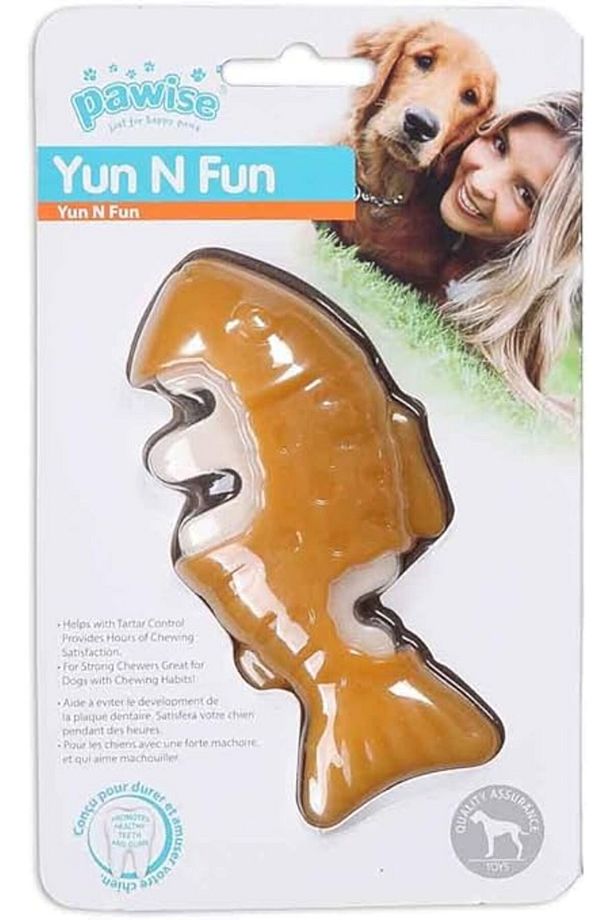 Yum N Fun Balık Aromalı Çiğneme Köpek Oyuncağı 12,5 Cm - 5