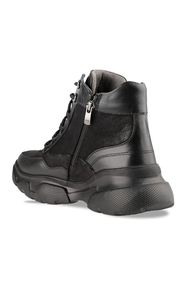 ROPER-G Kadın Deri Bot Siyah - 2