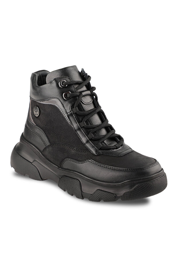 ROPER-G Kadın Deri Bot Siyah - 1