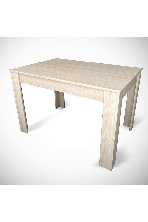 Pasific Home Single Mutfak Yemek Masası, 120 x80 cm, Dikdörtgen, Meşe - 5
