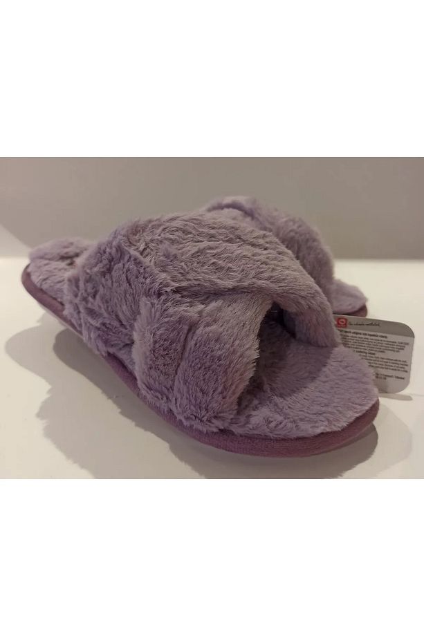 Peluş Yumuşak İç Taban,kaydirmaz Eva  Diş Taban Hafi̇f Kadin Ev Ve Mi̇safi̇r Terli̇ği̇ - 2