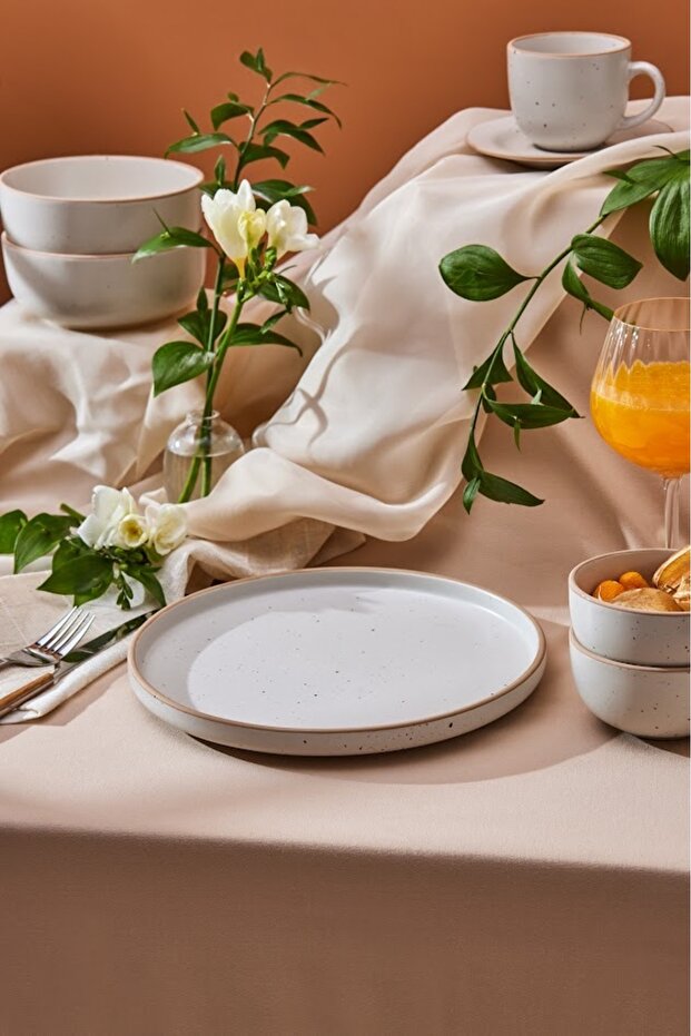 Chicago Dot Reaktif Servis Tabağı 26 Cm - 1