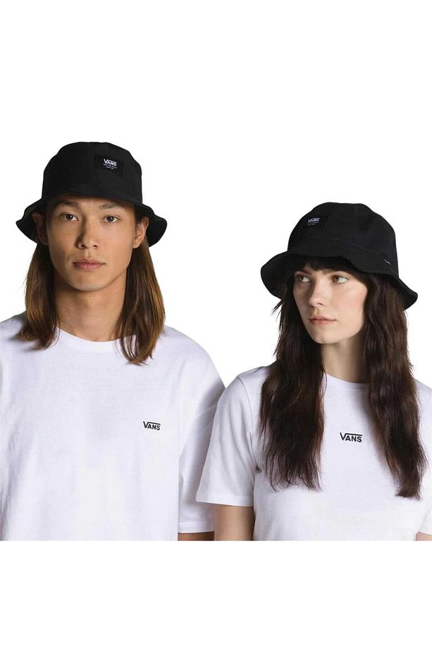 Patch Bucket Unisex Siyah Şapka - 4