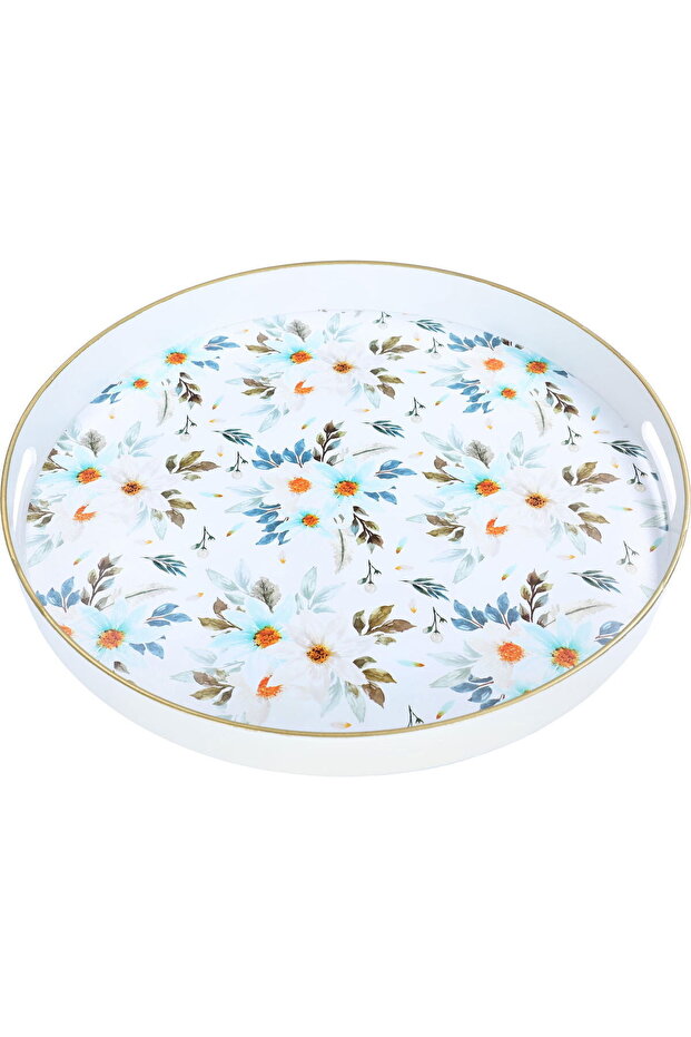 Al Saif Gallery Plastic Serving Topper, 42 cm, Round - White