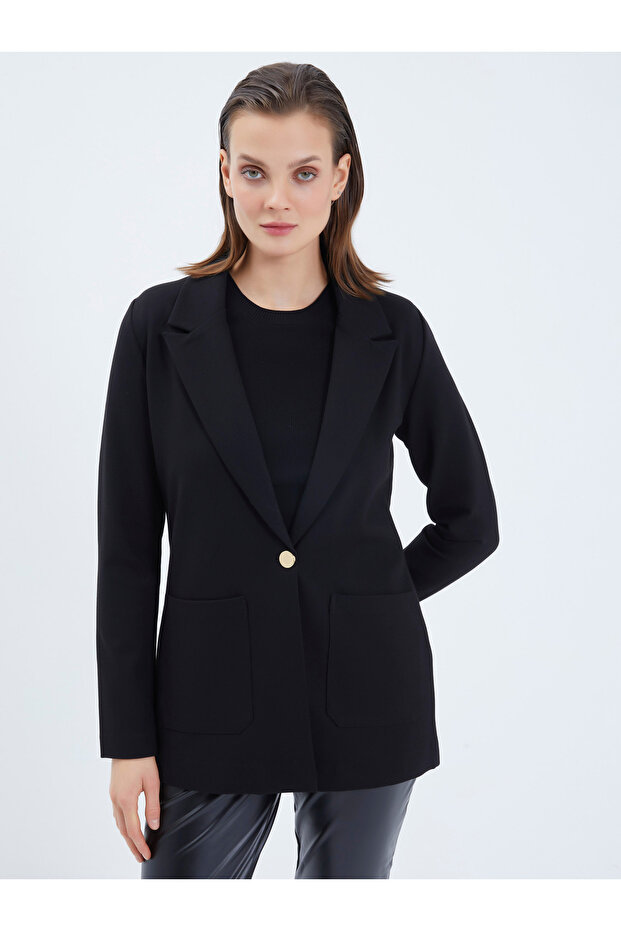 Kadın Ceket-siyah - 2