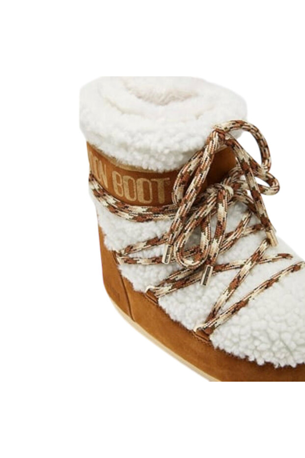 80d1409580-ma03 Icon Low Shearling Kadın Kar Botu - 2