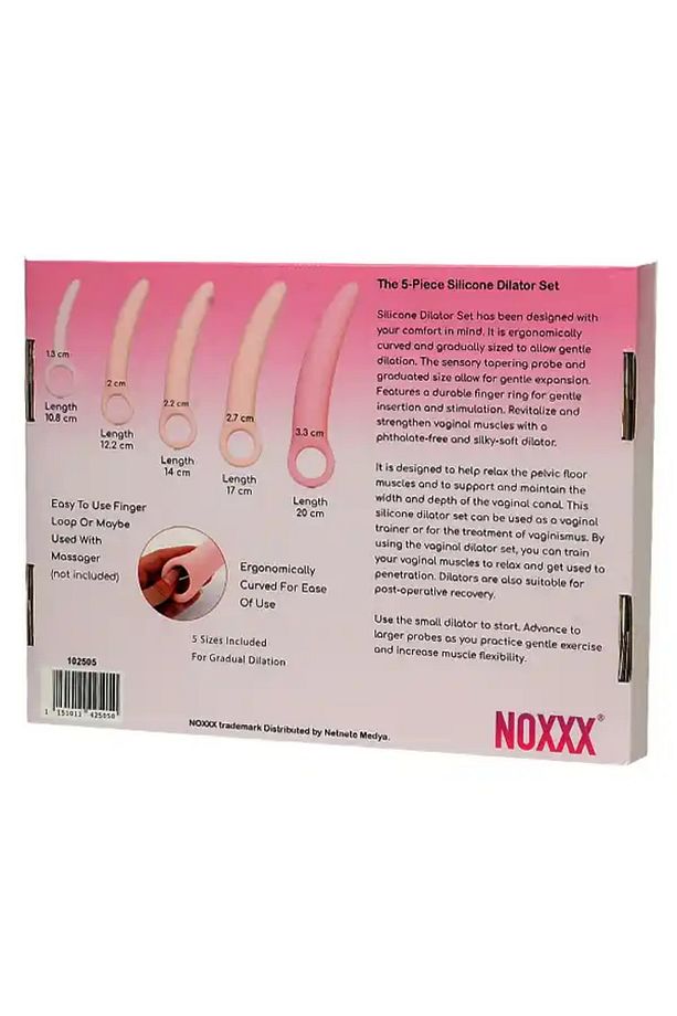NOXXX 5'li Vajinismus ve Kegel Dilatör Seti - 4