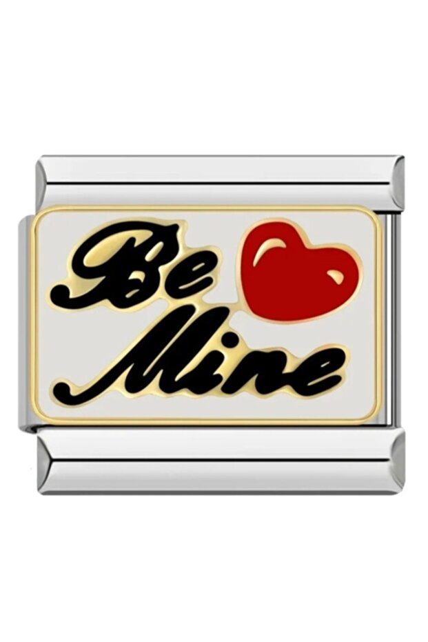 Love Themed - Be Mine Written Italian Bracelet Charm