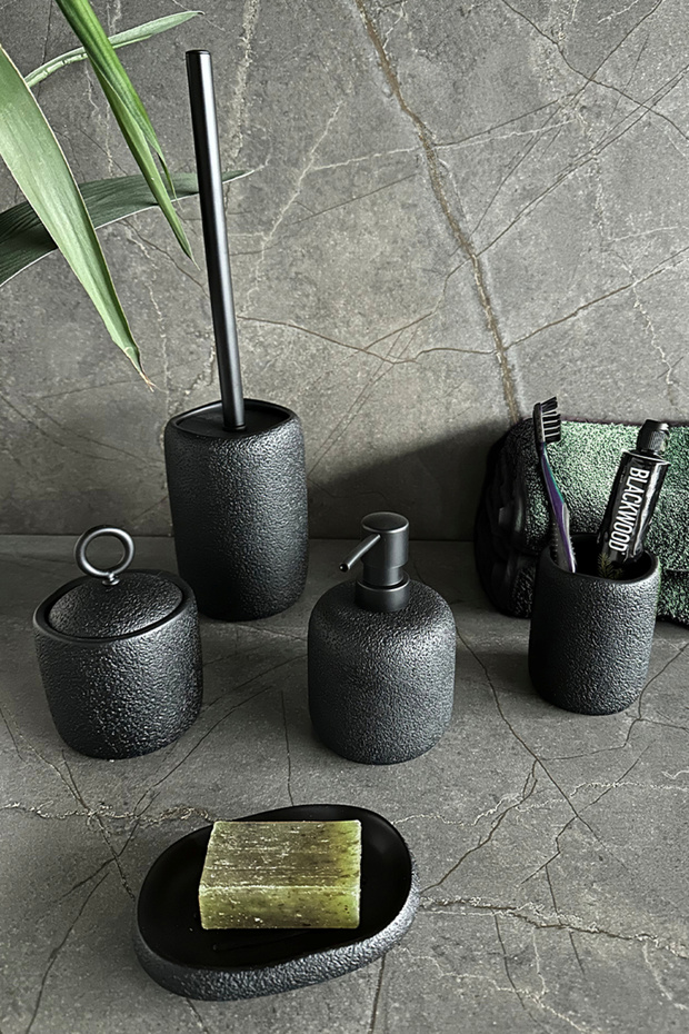 Yonksu 5'li Banyo Seti Siyah - 1