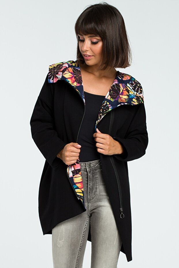 Hanorac cu fermoar - 2