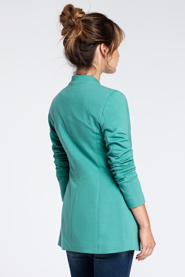 Unbuttoned knitted blazer - 4