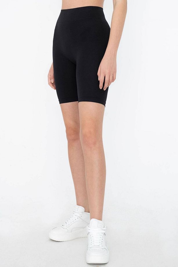 Yüksek Bel Seamless Spor Şort Tayt Tyt12410-e11 - 4
