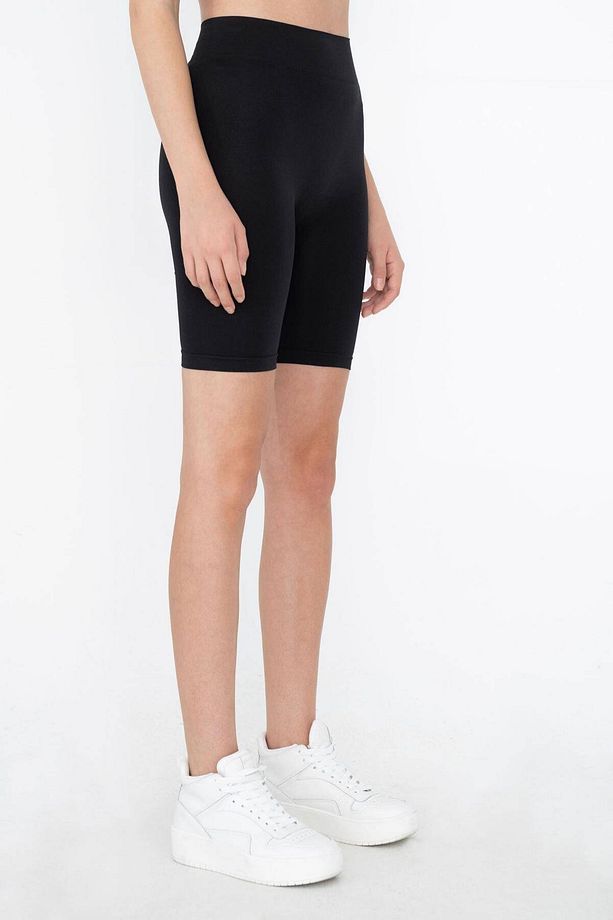 Yüksek Bel Seamless Spor Şort Tayt Tyt12410-e11 - 3
