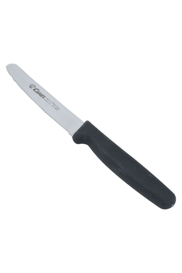 Al Saif Gallery steel knife, size 10 cm - black