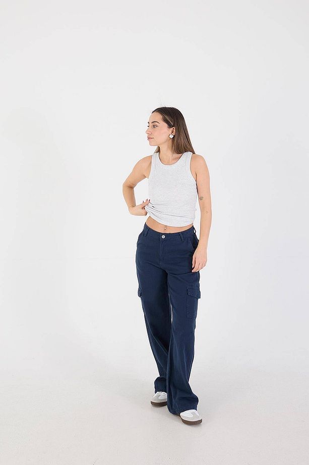 Halter Yaka Fitilli Atlet A13294-L7 - 1