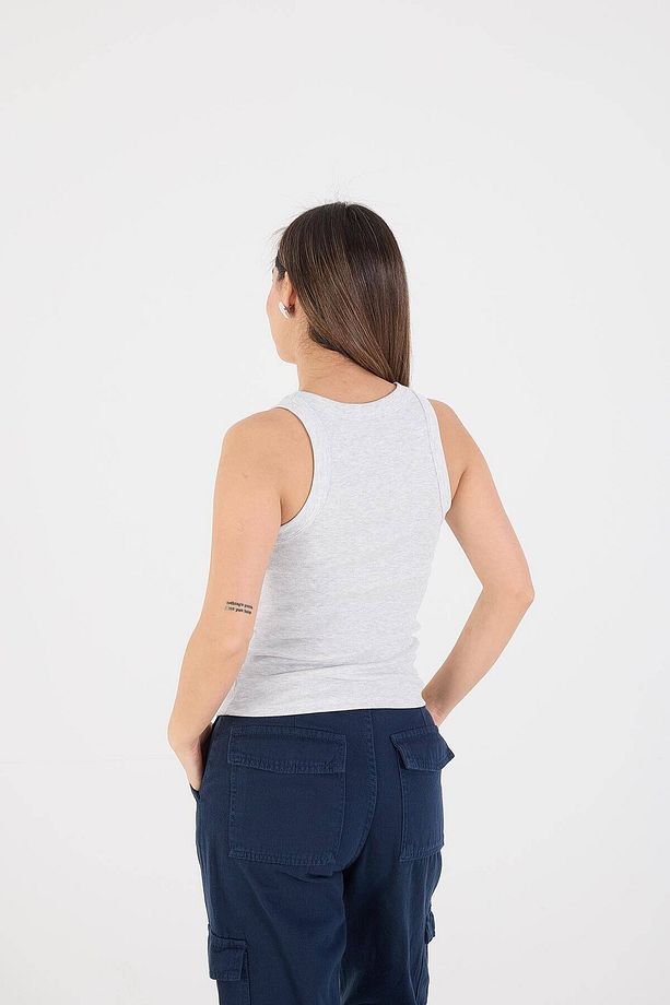 Halter Yaka Fitilli Atlet A13294-L7 - 4