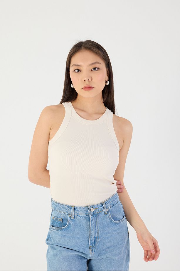 Halter Yaka Fitilli Atlet A13294-L7 - 4