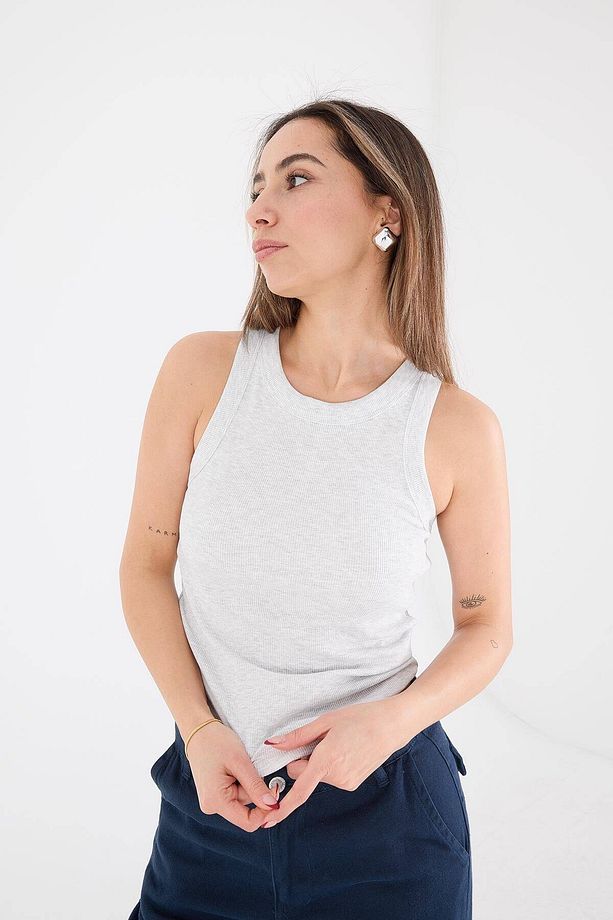 Halter Yaka Fitilli Atlet A13294-L7 - 3