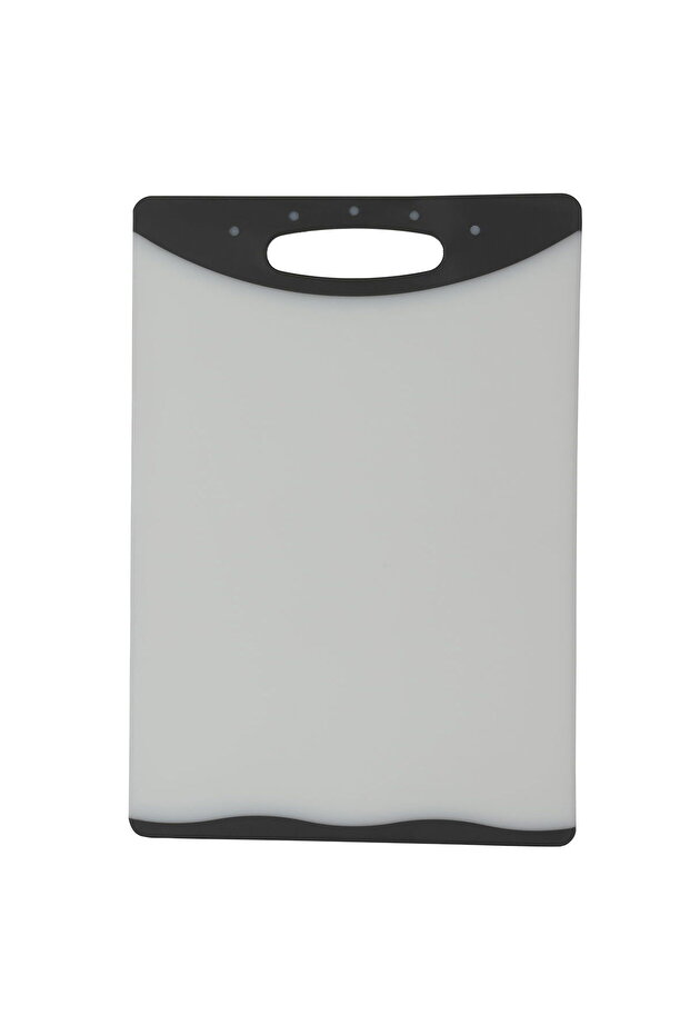Saif Gallery Plastic Cutting Board, 29.1 x 20 x 0.9 cm, Rectangular, Small - White