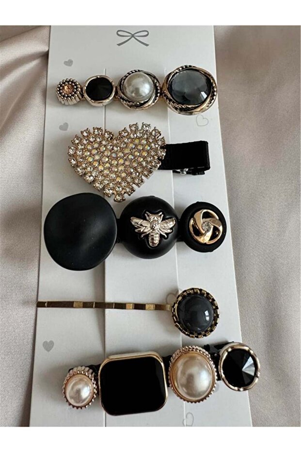 Black 5-Piece Buckle Set