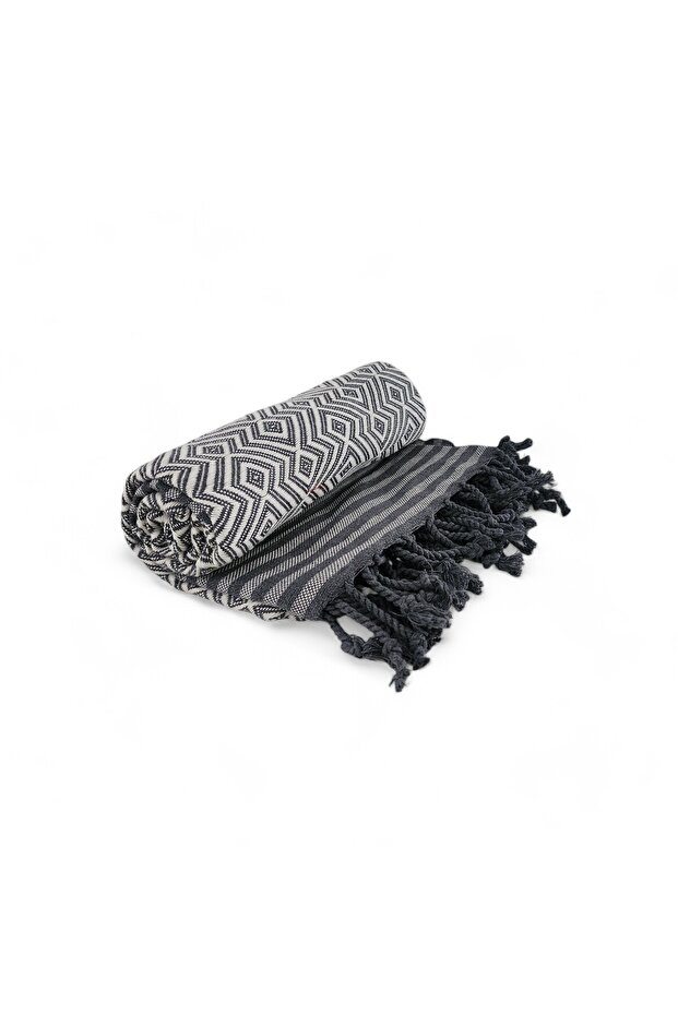 Ottoman Gray Peshtemal - 1