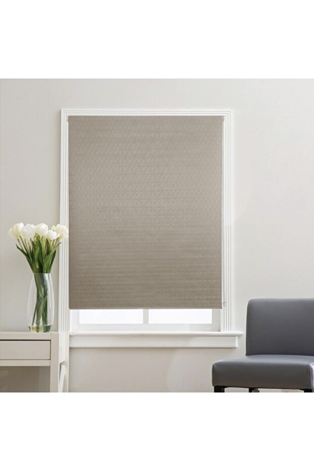 Rectangular Shaped Jacquard Window Roller Blinds 180 x 240cm - 1