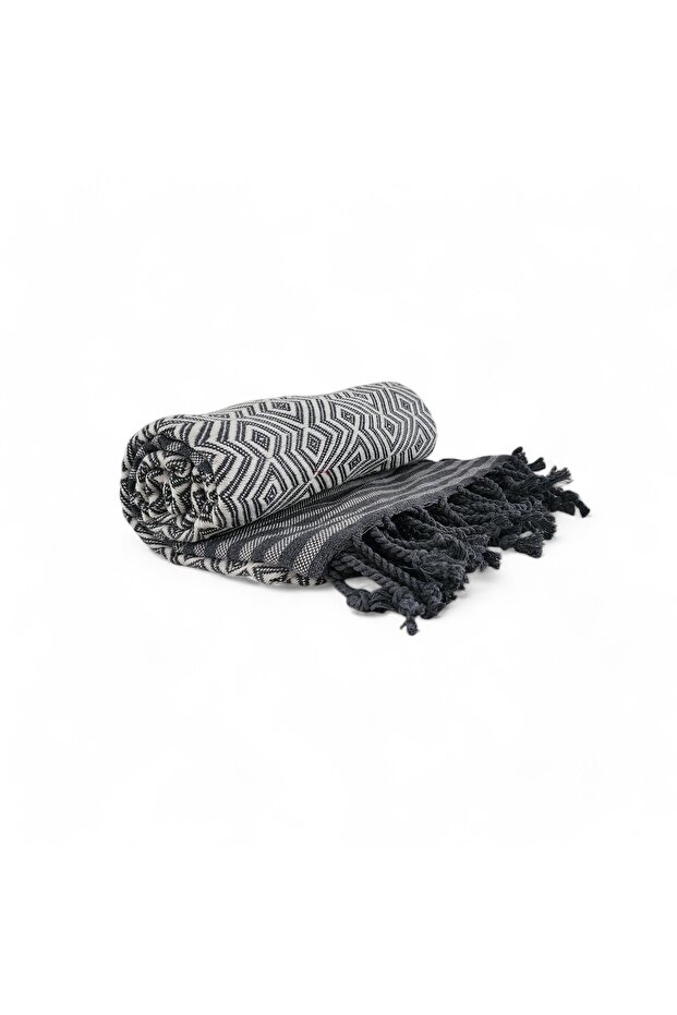 Ottoman Gray Peshtemal - 4