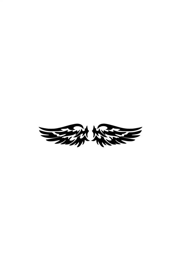 Wing Wall Decor Sticker 40 X 8 cm