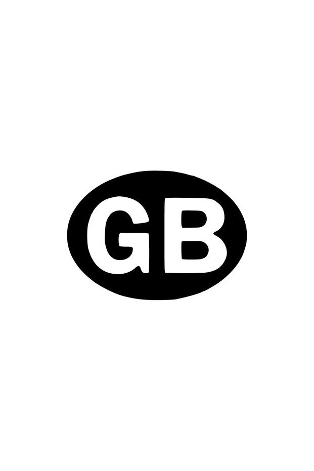 Gb Sticker A+Quality 10 X 7 cm Durable