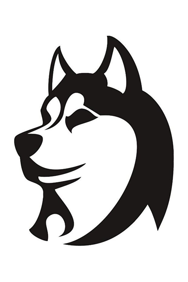 Wolf Wall Decor Quality Quality Sticker 40 X 52 cm