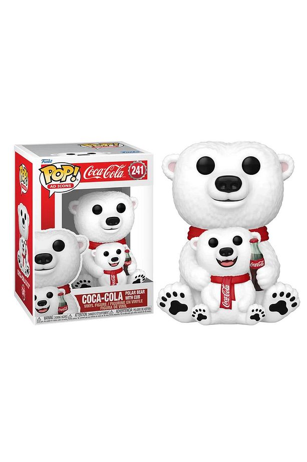 Pop Ad Icons Coca-Cola - Polar Bear With Cub No:241 - 1