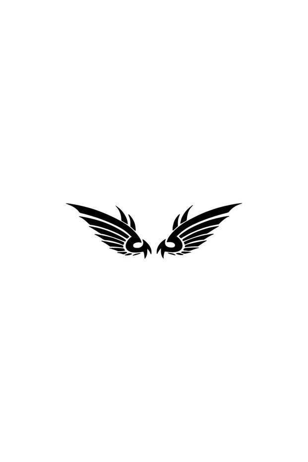 Wings Sticker A+Quality 20 X 8 cm Durable