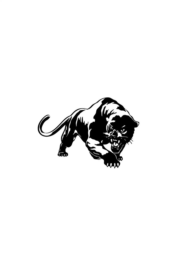 Jaguar Sticker 10 X 7 cm