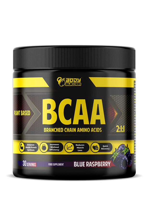 BCAA, Blue Raspberry, 30 Servings, 180g