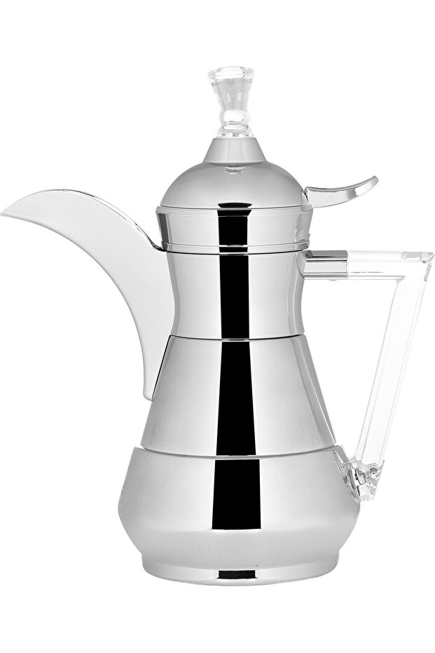 Dallah Suleiman 2 Steel Saif Gallery 0.35L - Silver