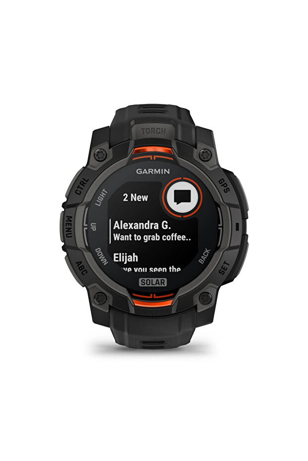 Instinct 3 – 45 mm, Solar Siyah - 3