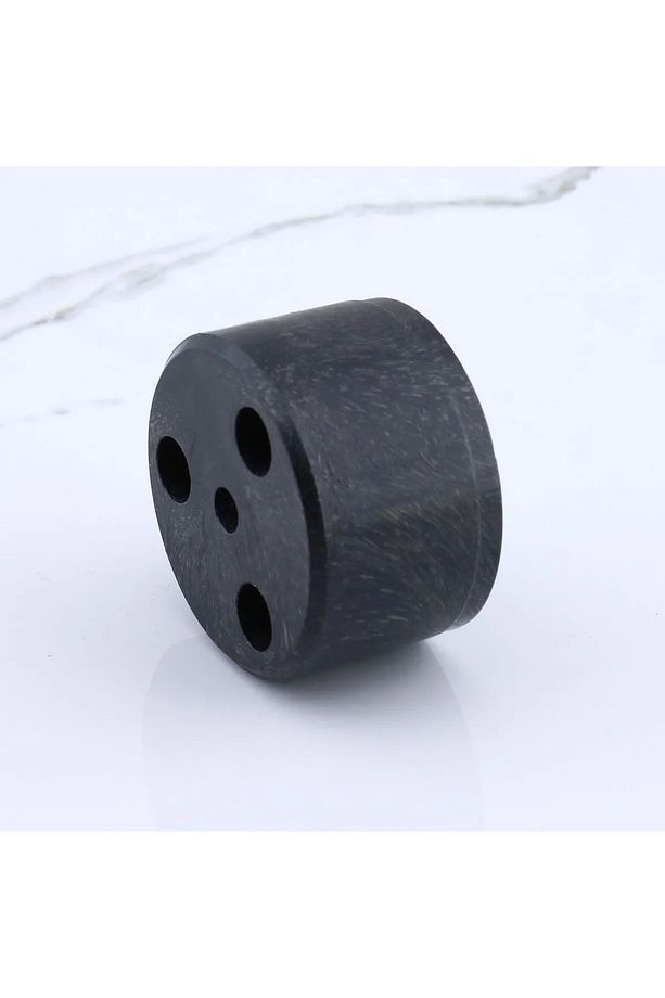 Mobilya Ayak Yükseltici Baza Ayağı Koltuk Kanepe Altı Puf Ayakları Yükseklik=3.7 cm Siyah 10 Adet. - 4