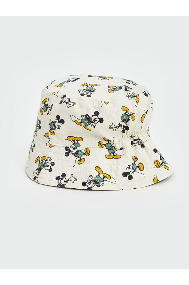 LCW baby Mickey Mouse Baskılı Erkek Bebek Bucket Şapka - 2