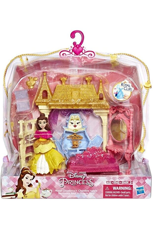 Disney Princess Belle's Royal Chambers Small Doll E3052