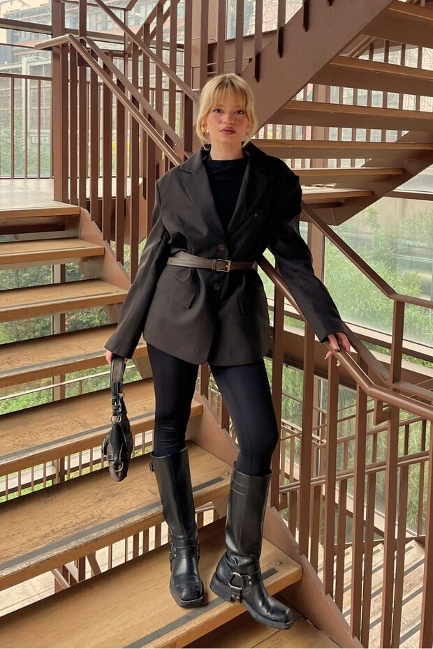 Oversize Blazer Ceket - 8