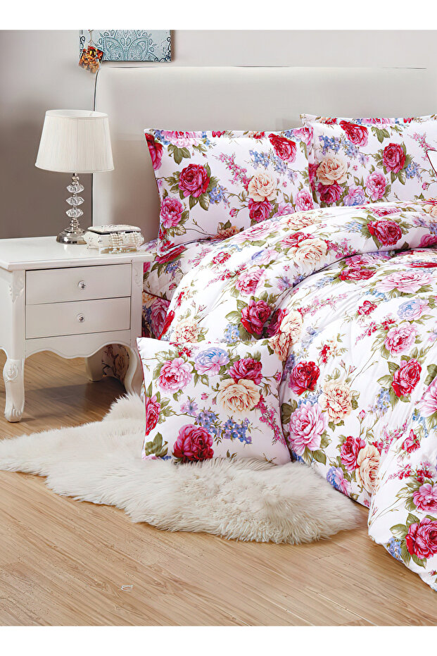 Comforter Set 4 Piece Single Size Elegant Bedspread Lightweight Comforter Suitable for All Seasons - 2