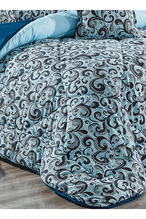 Comforter Set King Size 6 Pieces Comforter Set Twin Unisex Bedding Set - 2