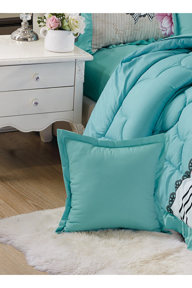 Comforter Set King Size 6 Pieces Comforter Set Twin Unisex Bedding Set - 3