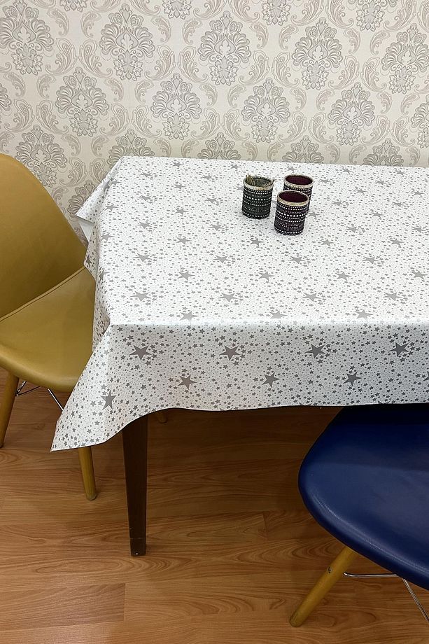 Pvc Elyaf Tabanlı Silinebilir Muşamba Masa Örtüsü_yıldız_226-1 - 4