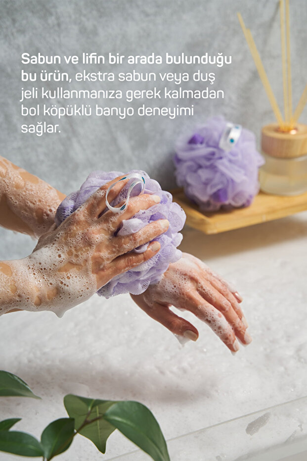 منشفة حمام بالصابون باللافندر - 3