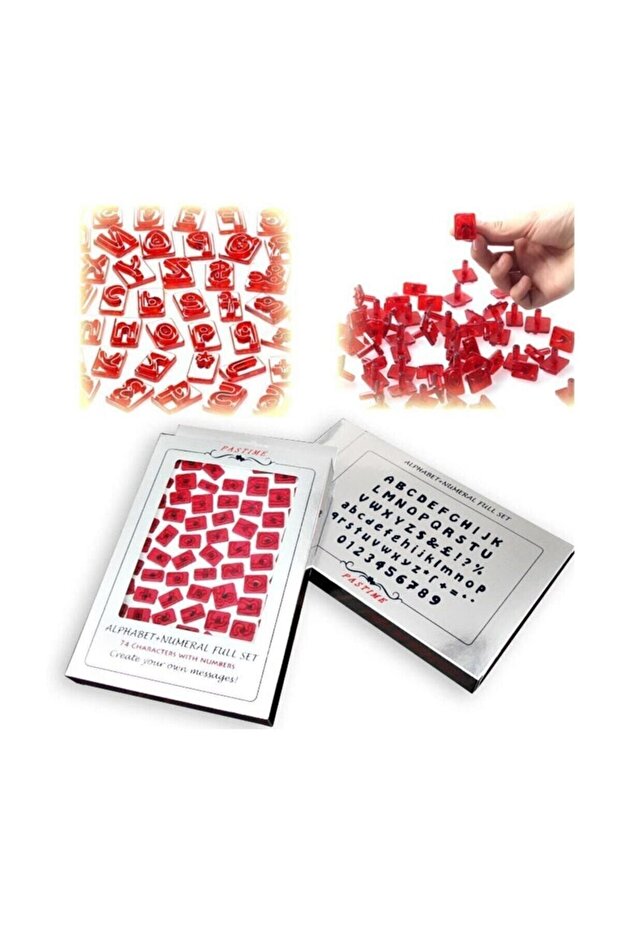 Transfer Alphabet Letter Number Set 74 Piece Pastry Set Cookie Mold Pastry Mold Hobby Jem Alphabet Set