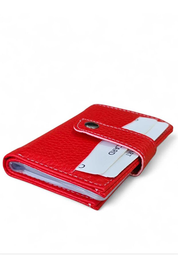 Unisex Card Holder Wallet with Plenty of Cards and Transparent Interior