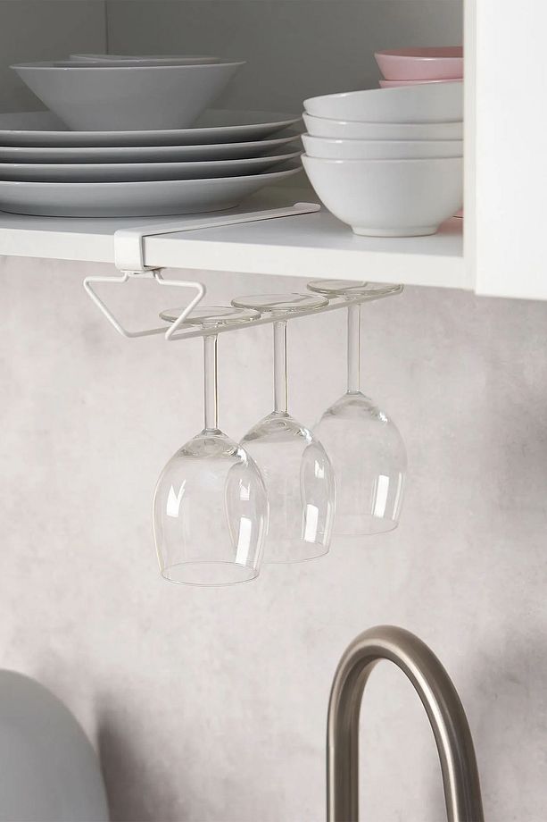 Kadeh Bardak Askısı Raf Altı Portatif Düzenleyici 29cm RD055 - 4