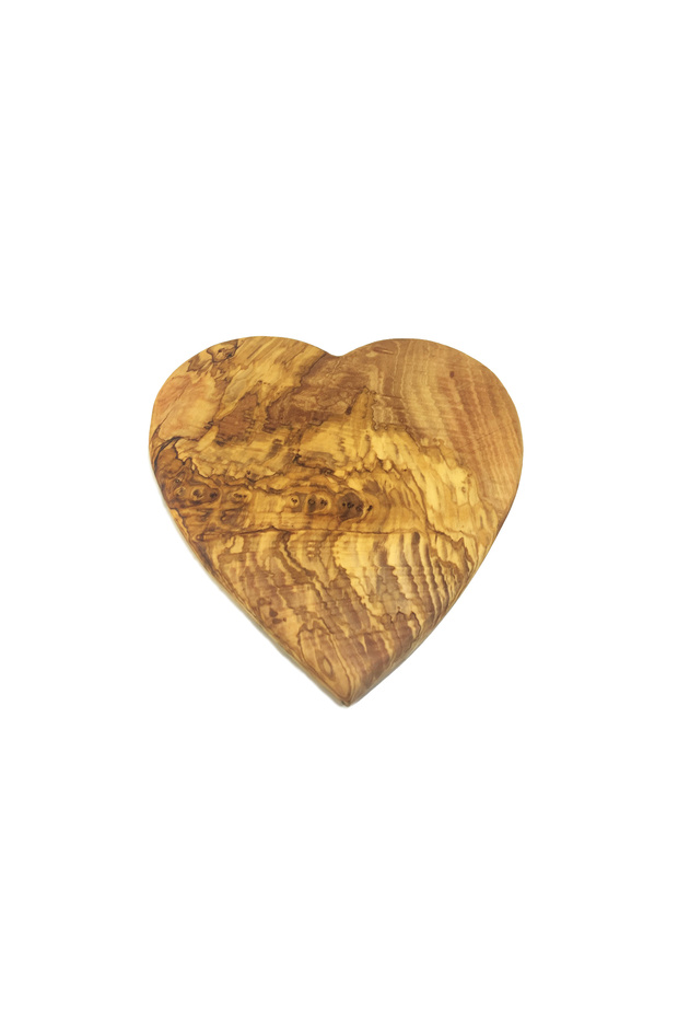Olive Tree Heart Serving Board Large
