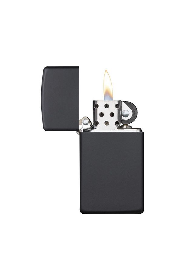 Çakmak Slim Ince Black Matte Siyah Çakmak 1618 - 4
